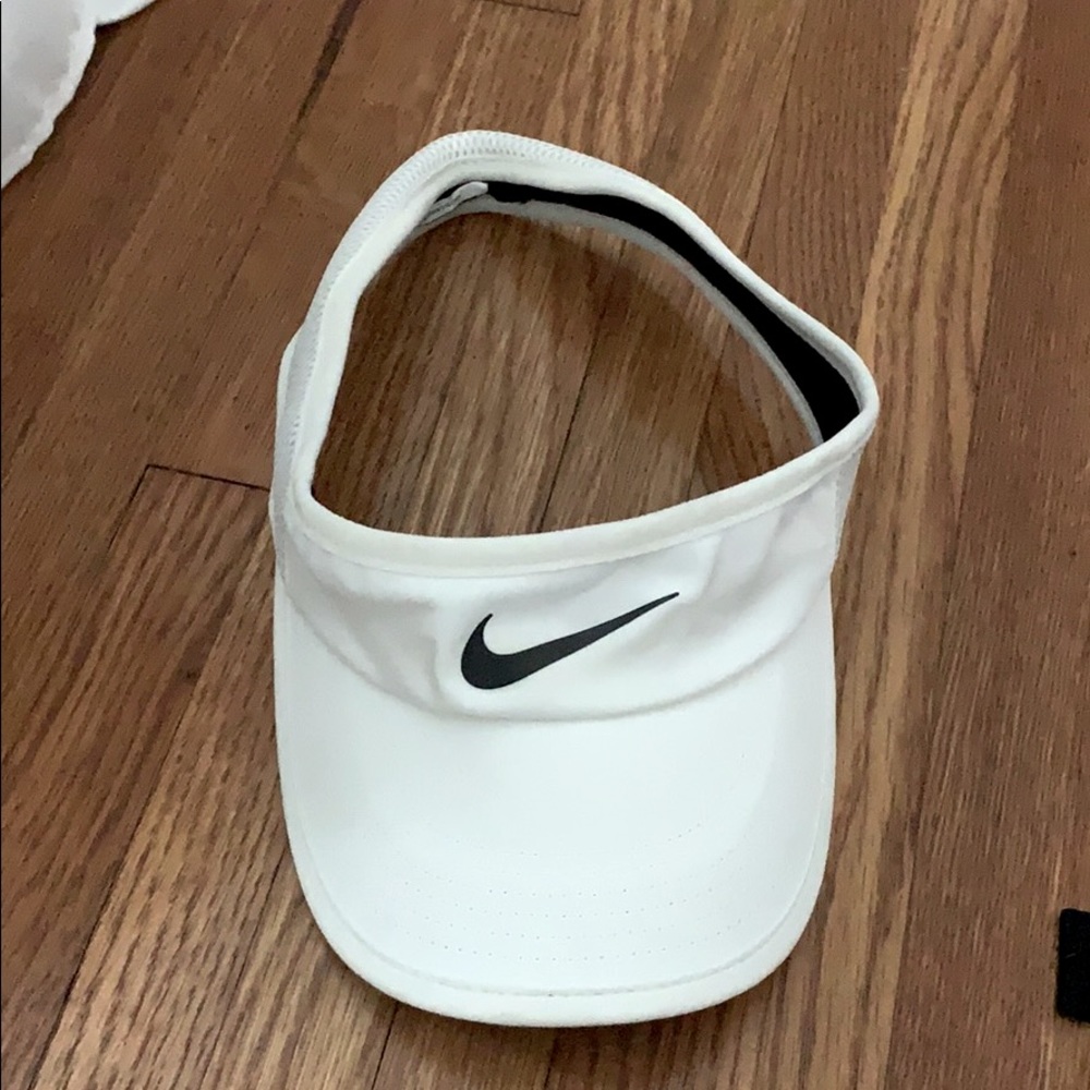 White Nike visor